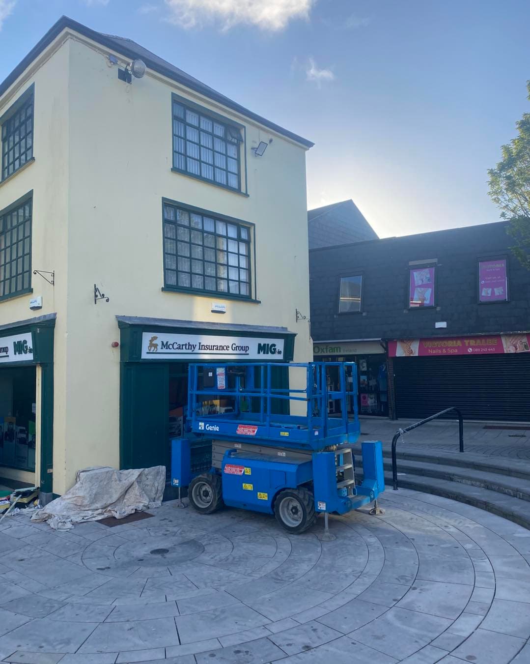 McCarthy Insurance Exterior Painting - Before